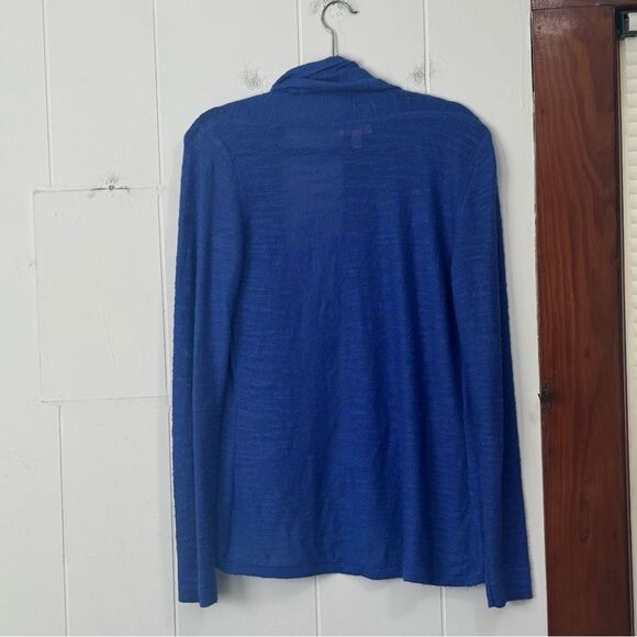 Lilly Pulitzer Ida open front cardigan iris blue size large - Picture 5 of 5
